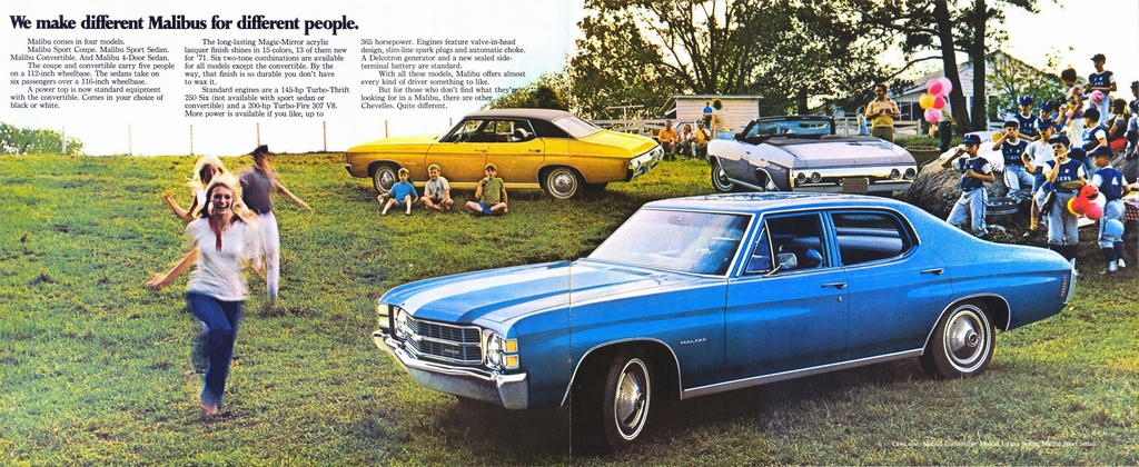 1971 Chev Chevelle Revised Brochure Page 5